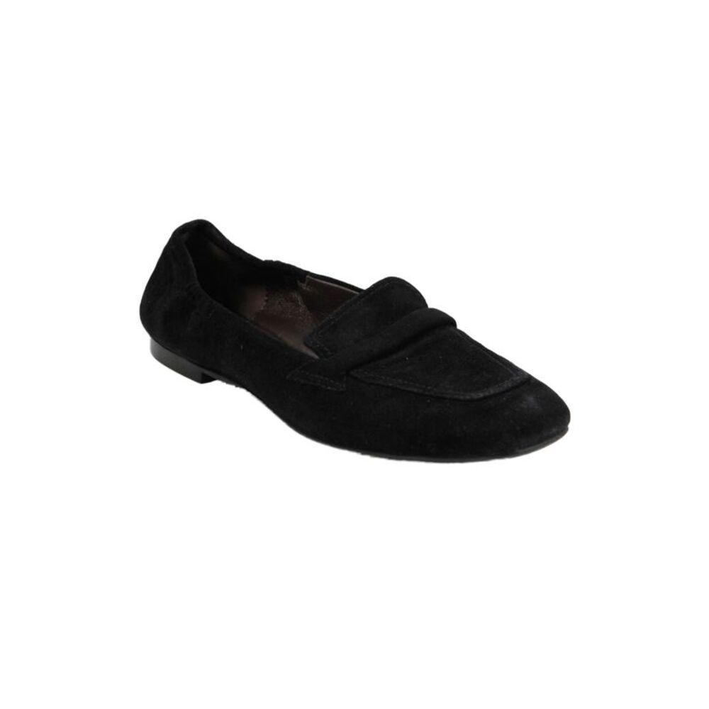 Cordani Womens Suede Square Toe Slide On Loafers Black Size 41 11